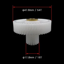 1PCs % Meat Grinder Spare Gear Wheel Parts For Vitek Panasonic Scarlett SC-149 SC-4148 SC-1149 SC-4148 SC-4248 SC-4249 SC-4348