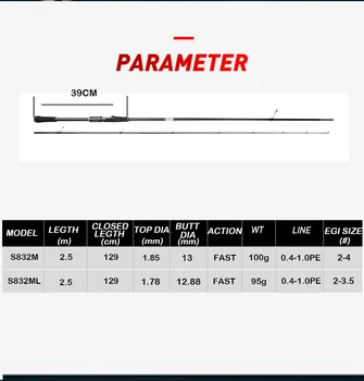 Egi Rod Squid Lure Rod 2