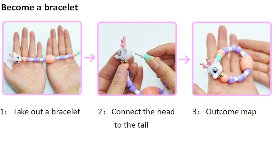 Diy Cute Magic Animal Bracelets