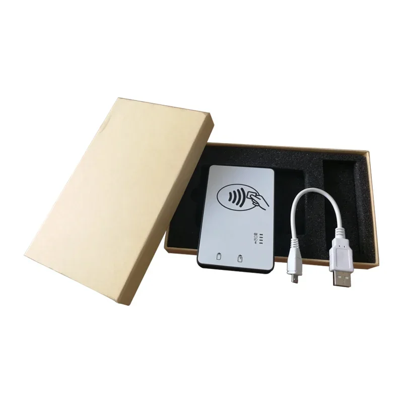 13.5Mhz IC NFC RFID CPU 듀얼 인터페이스 스마트 카드 블루투스 스마트 카드 리더/라이터