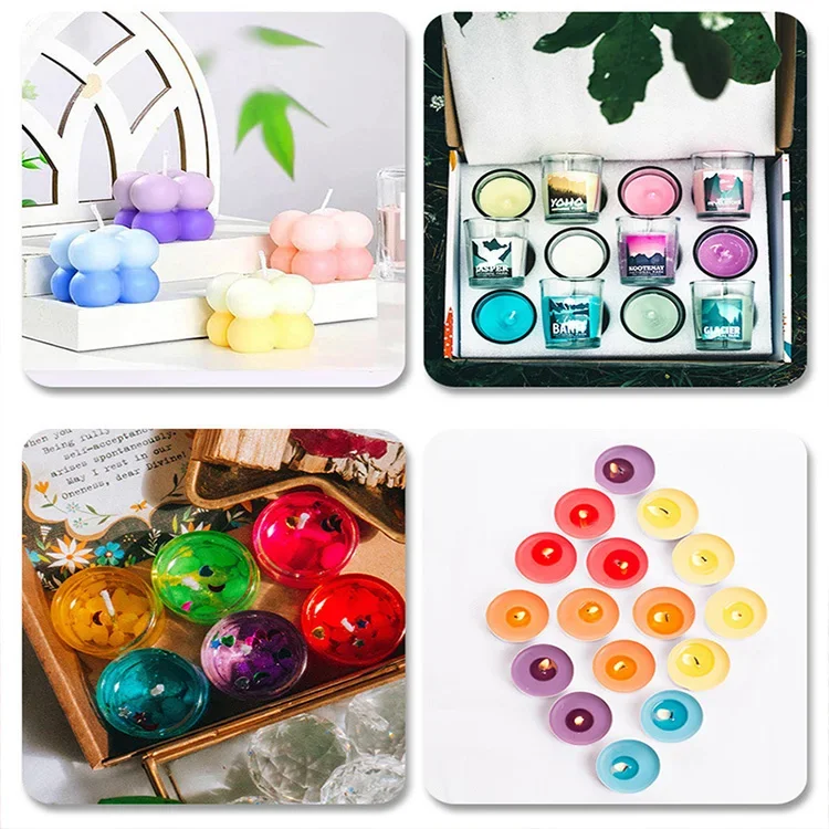 Description Picture 5 of itemDye for Candles Kit DIY Candle Making Supplies Coloring Pigment Set Wax Dye Candles Manufacture Pigment Aromatherapy Soy SB067