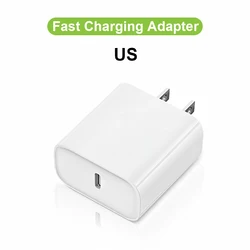 High - Speed 30W PD Charger with USB - C to Lightning Quick Charging Cable - US Plug