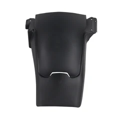 Rear Wheel Mudsling Inner Fender Mudguard Extension Splash Guard for Adventure Motorcycles (Black)