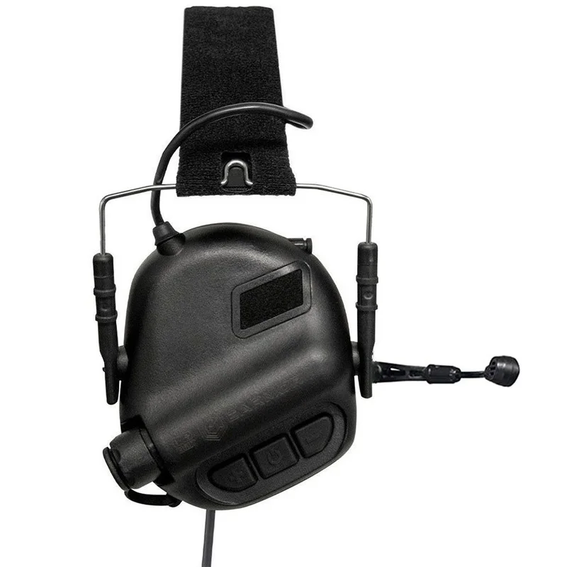 Earmor M32 Mod4 Military Shooting Earmouff With 360° Rotation Bracket Kit Fit For Fast Helmet Wendy M-lok Arc Helmet Diy Set