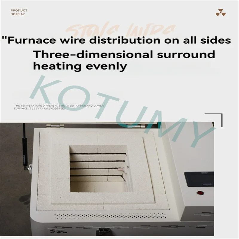 High Temperature Electric Kiln Ceramic Experimental Firing Household Intelligent Electric Kiln 0.02m &sup3; Ceramic
