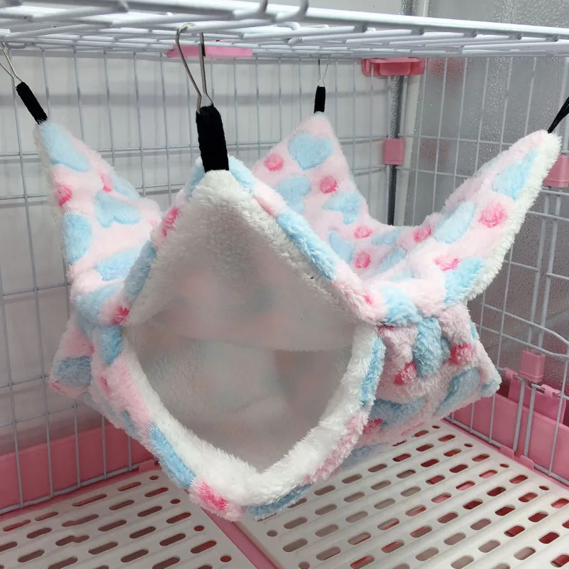 Title 8, Double Layered Hamster Cage Sleeping Hammock Pr...