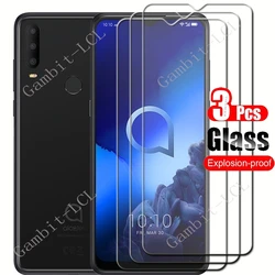 3 - Pack Premium Tempered Glass Screen Protector Film for Tempered glass (For Alcatel 3X 2019)
