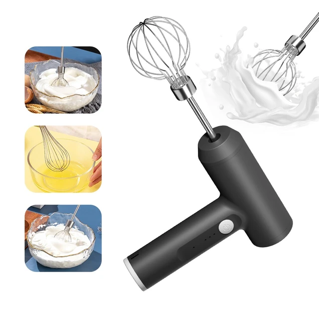 Electric egg beater wireless home charging hand-held whisk small mixer to  stir egg white cream baking - AliExpress