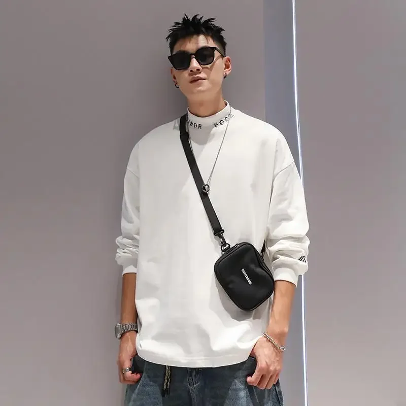 thumbnail image 1 of Sudadera para hombre, otoño, gran tamaño, jersey para hombre, algodón, ropa estética holgada, ofertas, camisetas baratas, sudadera de invierno, ropa de calle, 1 of 4