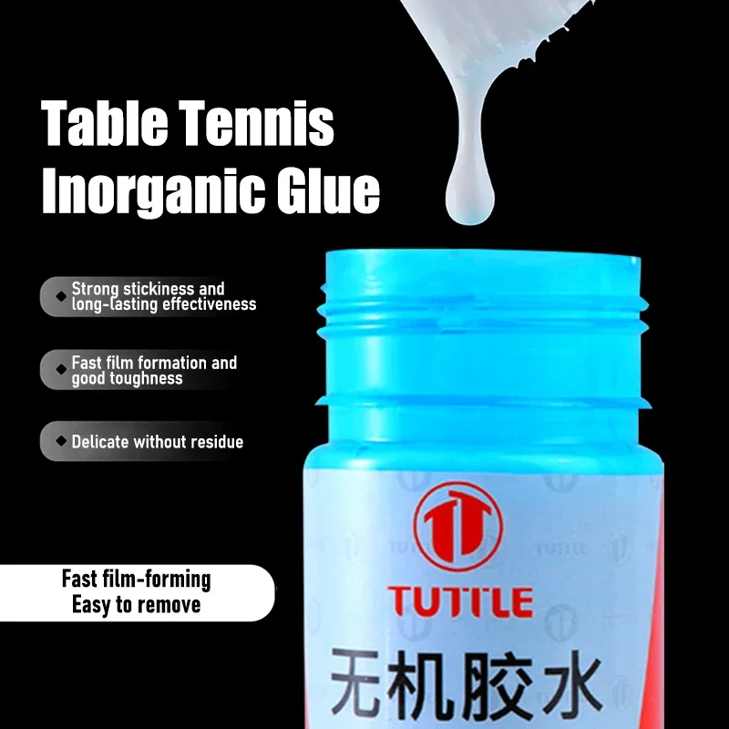 

Все неорганический клей для настольного тенниса с крышкой для кисти профессиональный специальный Водорастворимый Клей для пинг-понг ракетки резиновая губка