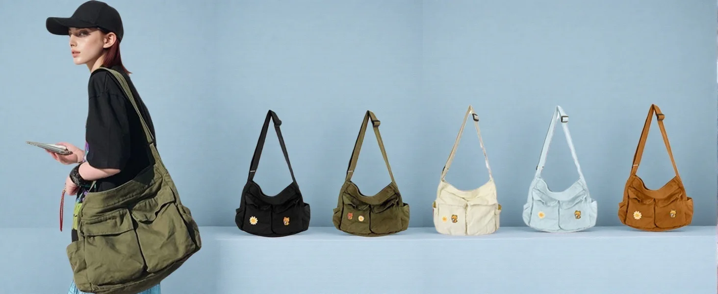 CANVAS MESSENGER BAG