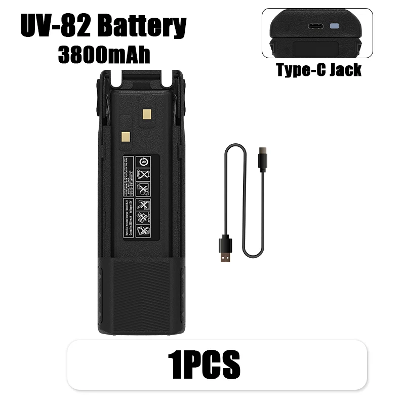 Baofeng CH-8 caricabatteria rapido da tavolo per Walkie Talkie