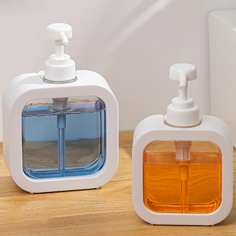 Soap Dispenser 300/500ml for Bathroom Kitchen Packaging Refillable Lotion Shampoo Shower Portable Travel Bottling