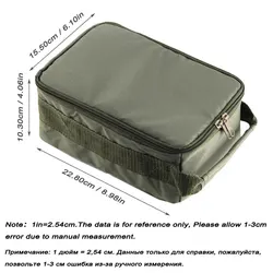 Oxford Large Capacity Portable Fishing Tackle Bag - Gear Storage Handbag for Outdoor Use (Green)