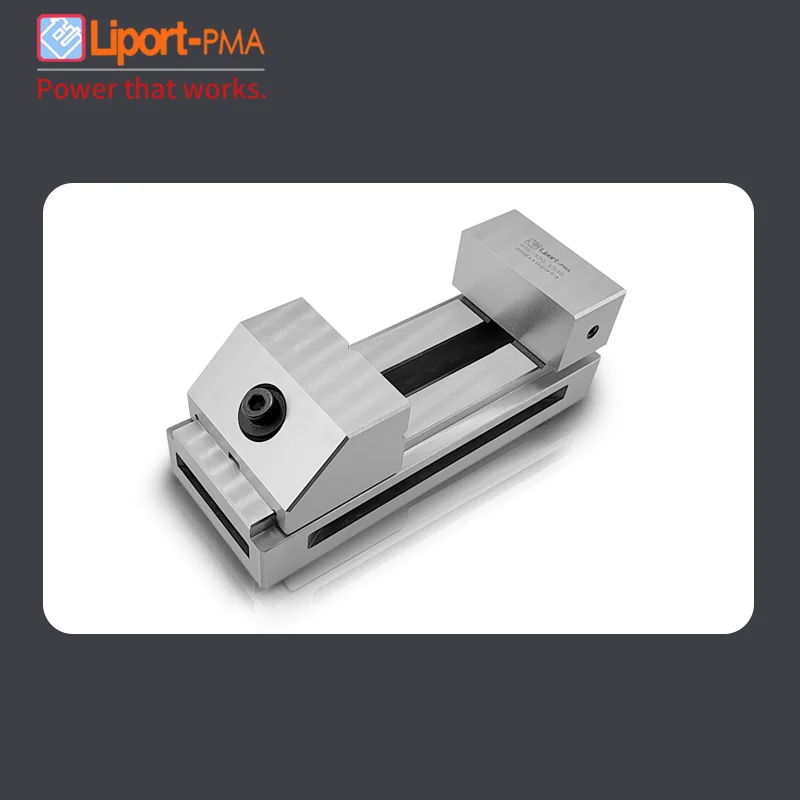 2.5 inch, Fast Moving CNC Vise Machine Vise, Premium Precision Grinding Vise, Hardened Surfaces,Liport-PMA,Taiwan Original 4