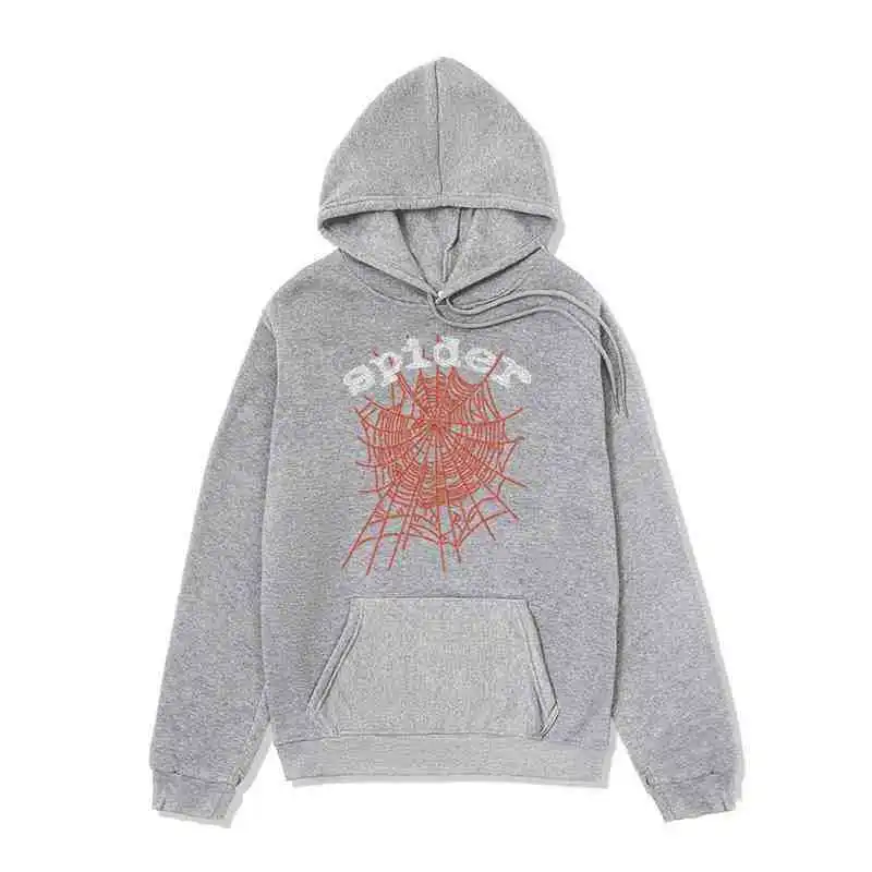 Spider Cobweb Pattern Hoodies Streetwear Fashion Gothic Darkly Zipper Hoodie Women Men y2k Autumn Hooded Sweatshirt Jacket Coat