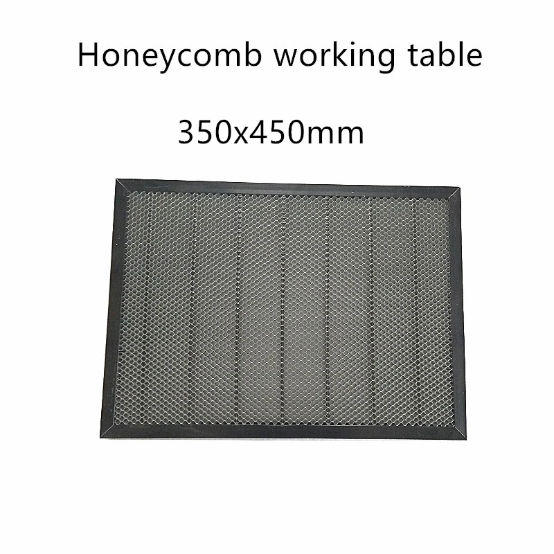 350x450mm 300x500mm 310x460mm 벌집 작업 침대 테이블 CO2 50W 60W 튜브 레이저 조각 절단기 Shenhui SH 350 550x350mm
