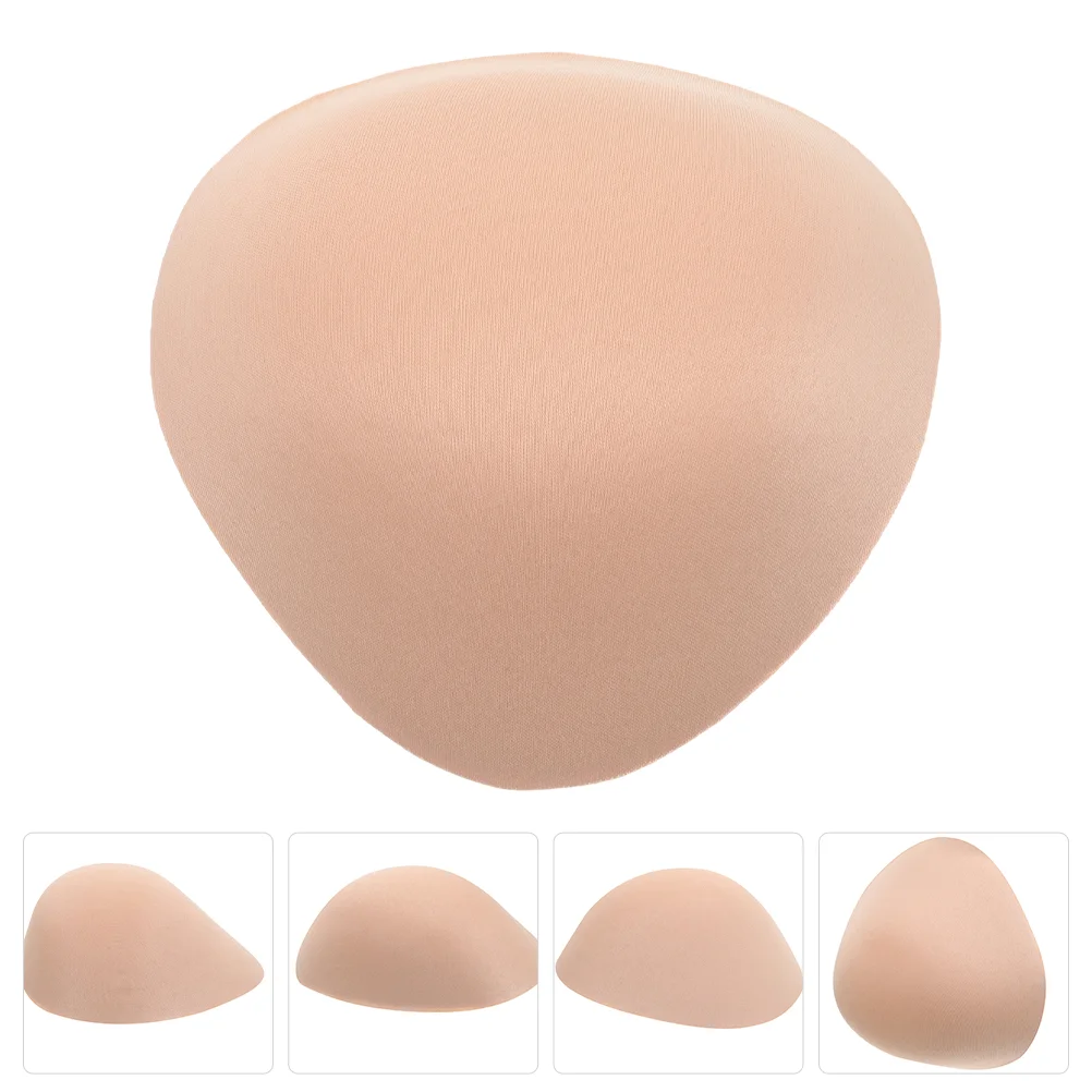 

Triangular Sponge Prosthetic Breast Insert Pad Forms Women Pads Inserts Mastectomy Prosthesis Enhancers Good