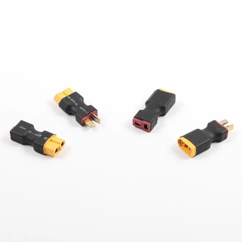 Lot de 10 Adaptateurs XT60 Mâle/Femelle vers T-Connecteur pour RC