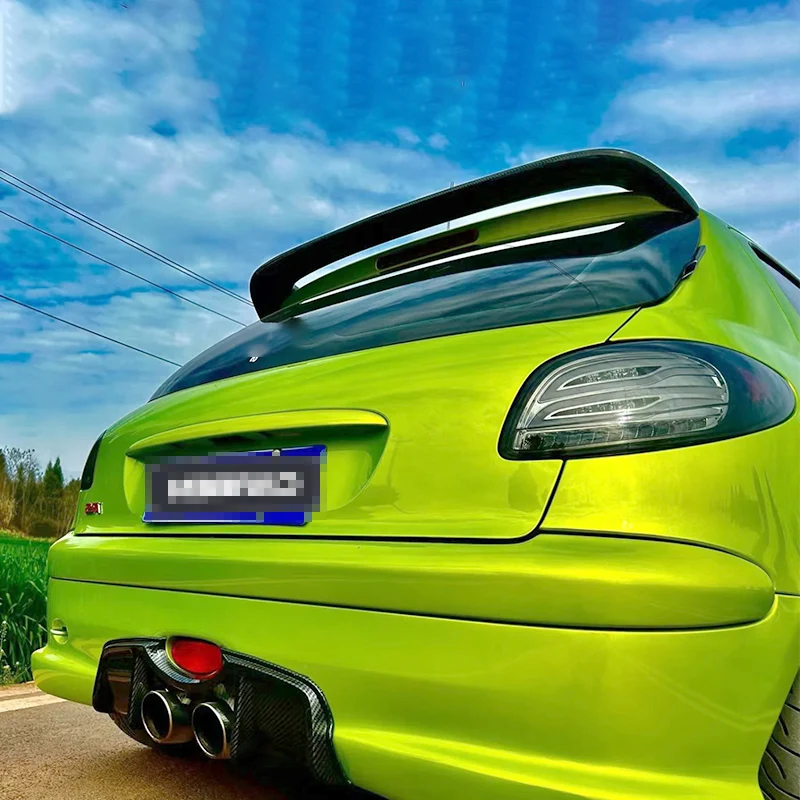 For 2013--2018 Peugeot 206 Hatchback Rear Roof Spoiler Trunk Lid