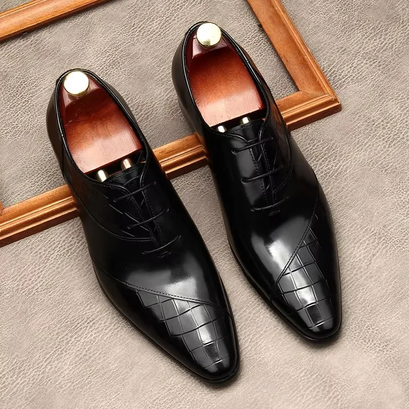 Shoes for men, dress Shoes, Shoes for men with , wedding Shoes, size 46, pointy