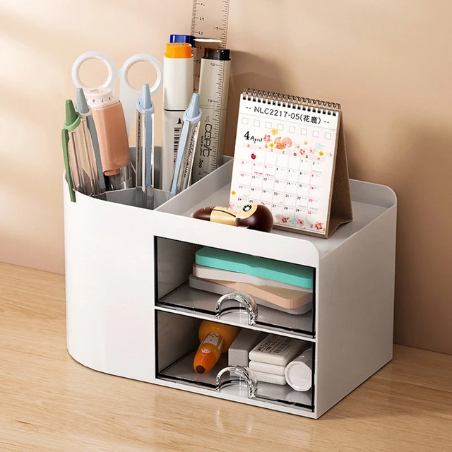 Desk Organizer Office Stationery Holder  Organizer Desktop Supplies -  Simple Pen - Aliexpress