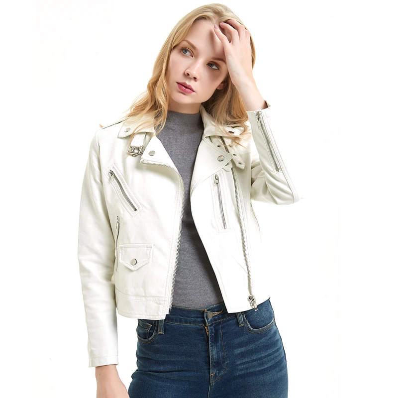 GOPLUS Women's Jacket Asymmetric Zip 