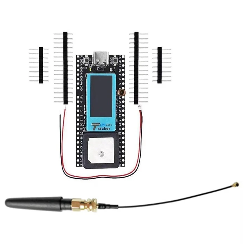 Lora Wireless Tracker ESP32 Lora Meshtastic Asset Tracker SX1262 Wi-Fi Bluetooth GPS 433-510MHZ For Bike Car