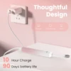 Sejoy Electric Toothbrush rechargeable With 8pcs Replacement Head Tooth Brush 6 Modes Clean Whitening Sonic Timer Toothbrush 5