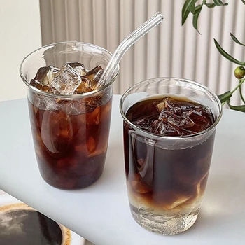 Aesthetic Cold Coffee Glass Cup 2