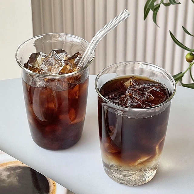 Aesthetic Cold Coffee Glass Cup 2