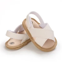 Prewalker 2022 New Summer Baby Cross Hollow Soft Soles Sandal 0-18 Month Toddler Flat Booker 4
