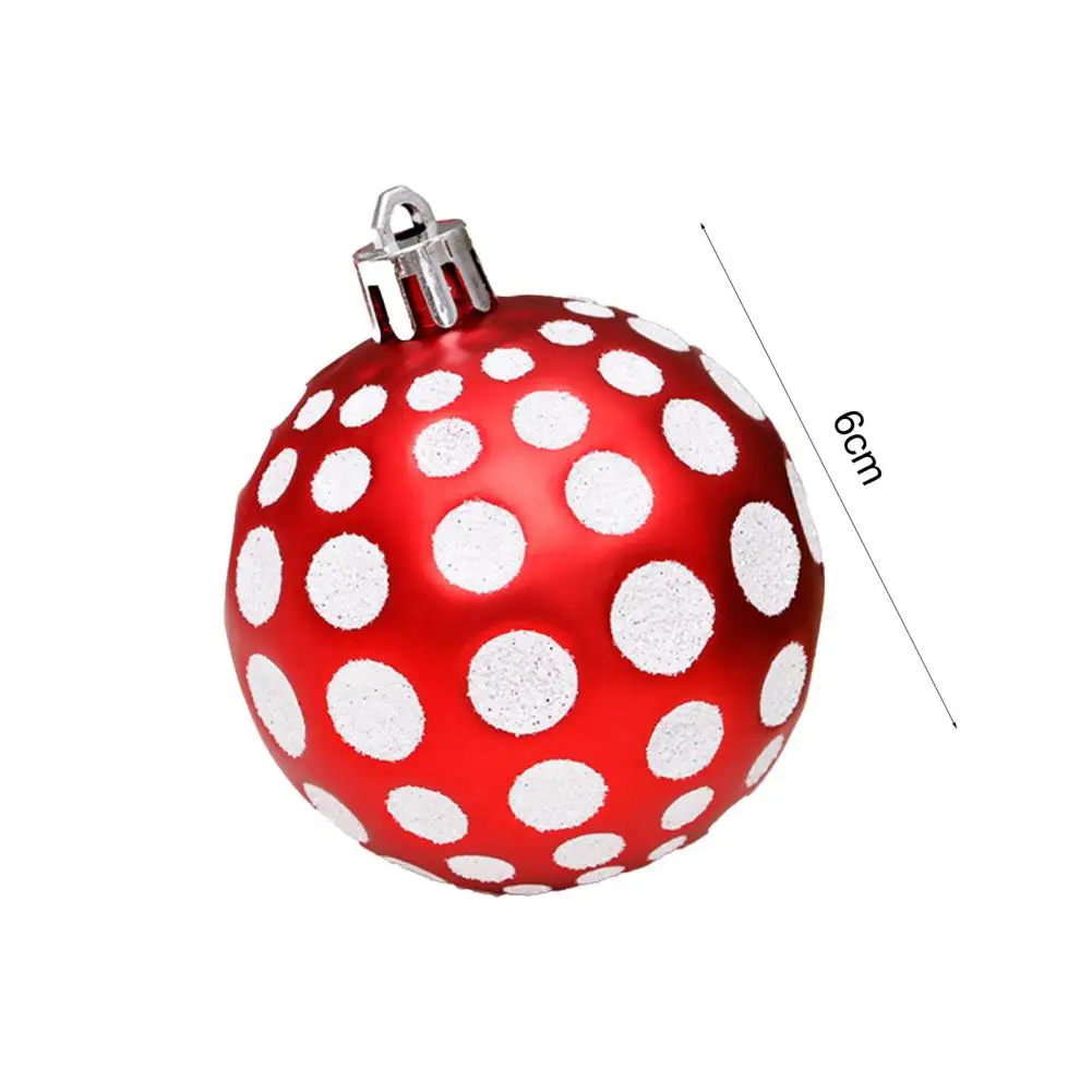 

30pcs/Box DIY Christmas Balls Pendant Creative Plastic Holiday Gift Festival Balls Ornament Home Decor