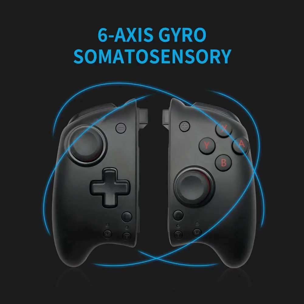 Игровой контроллер для консоли Nintendo Switch с левой и правой рукояткой Gemini джойстик NS