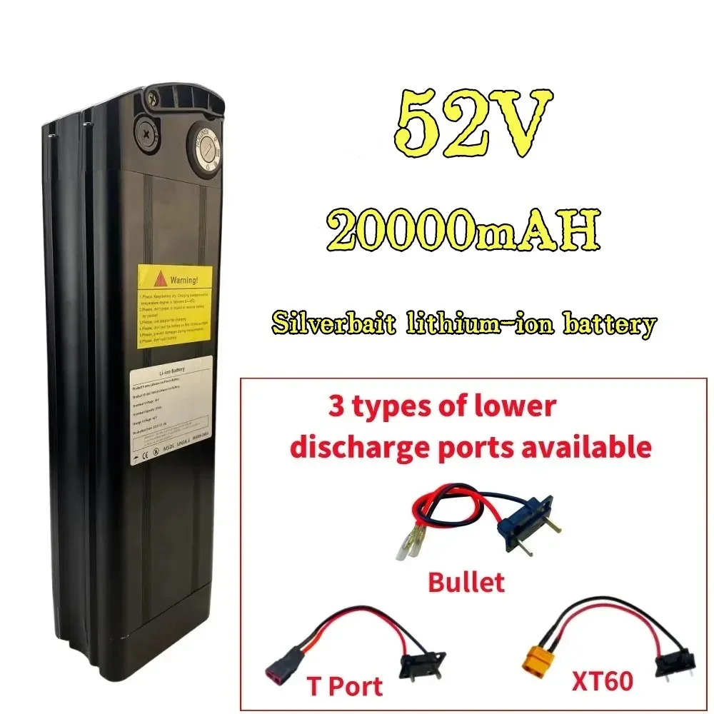 

52V Battery 20AH Iithium Battery 500W 1000W For silver fish