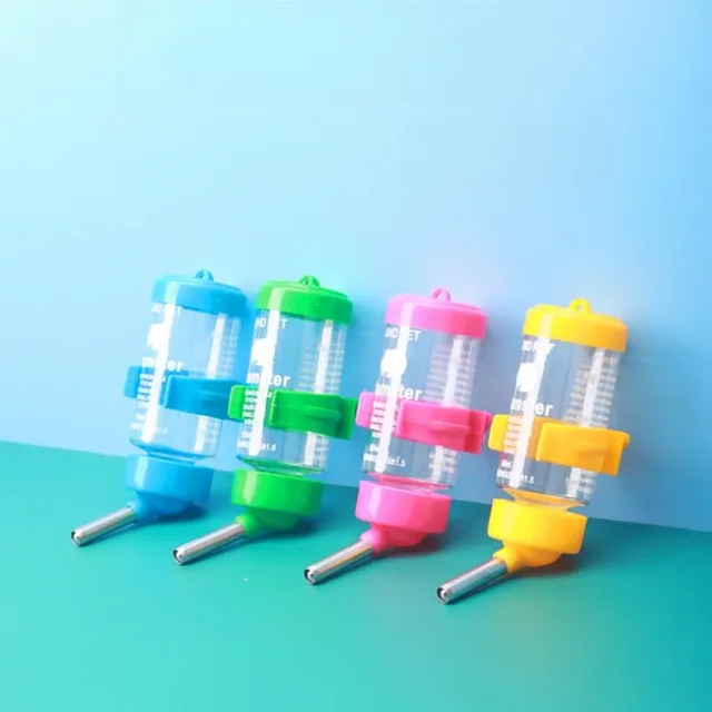 80/125/250ml Plastic Hamster Drinker Water Bottle Dispenser Feeder Hanging Pet Dog Guinea Pig Squirrel Rabbit Drinking Head 4