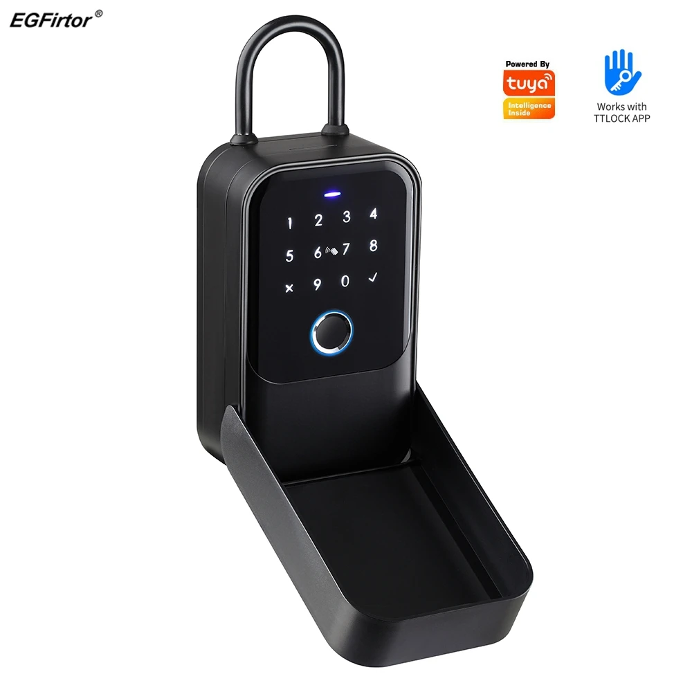 

Смарт-замок Tuya с поддержкой Bluetooth, датчиком отпечатков пальцев и кодом