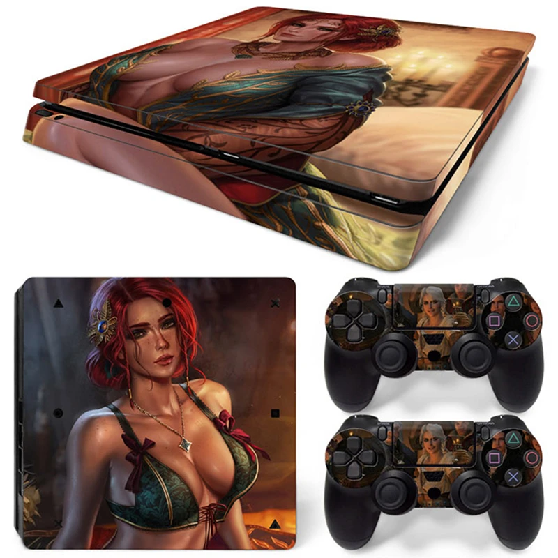Girls 6951 Game Ps4 Slim Skin Sticker Decal Cover Per Ps4 Slim Console E 2 Controller Skin Vinyl Slim Sticker Decal