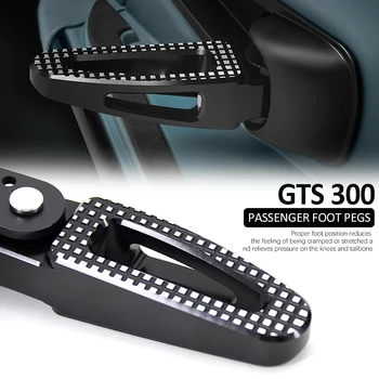 Nuovo Per Vespa GTS 300 GTS300 GTS Super 2015-2025 Accessori Moto Poggiapiedi Pedali Poggiapiedi Posteriore Pedana Passeggero Pioli