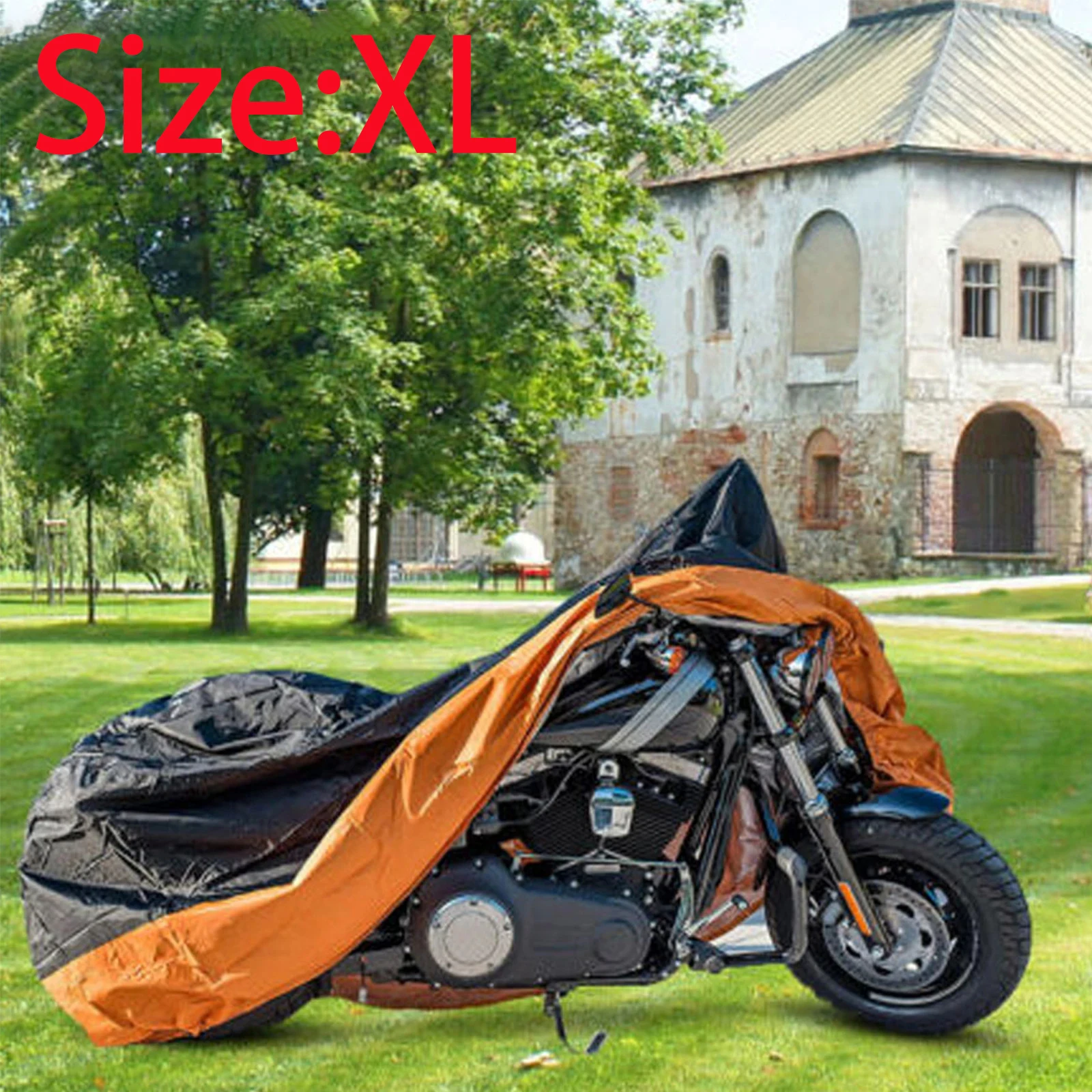Premium All-Weather Motorcycle and Scooter Cover - UV and Rain Protector