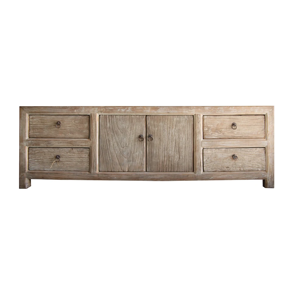 Antique Asian Furniture Recycle Wood TV Cabinet