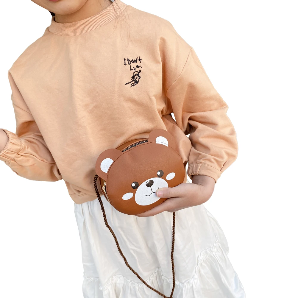 Crossbody Bag Mini Crossbody Bag For Children Cute Cartoon Cat Shoulder Bags Boys Kids Small Coin Purse Handbags Wallet