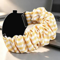 Breathable Striped Grid Watch Strap - 20/22mm Adjustable Bracelet Band - 22mm Watch Band (YELLOW)