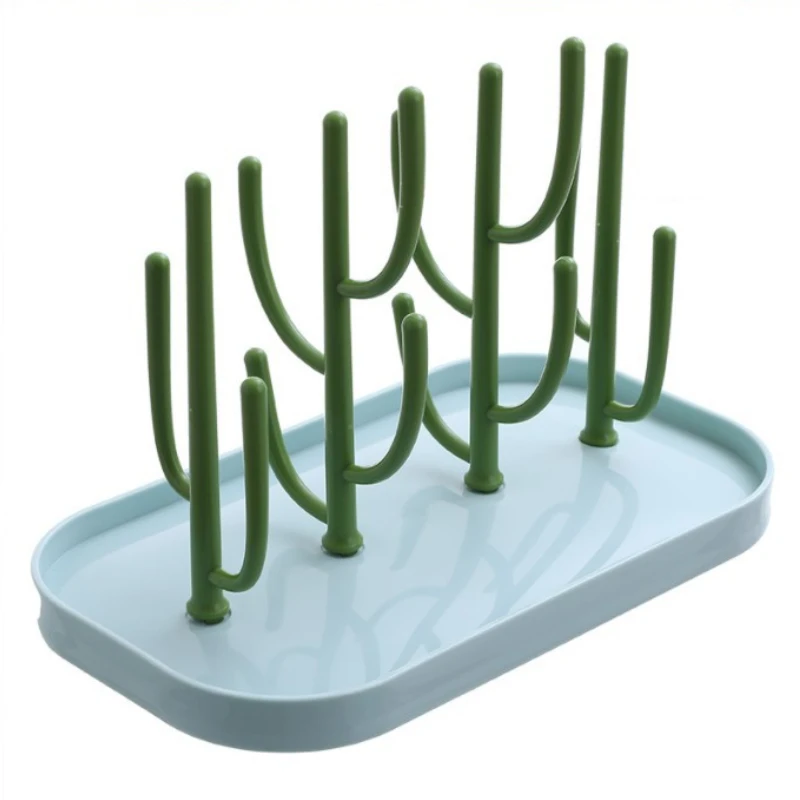 Baby Feeding Bottle Drain Rack, Nipple Feeding Cup Holder Storage Drying Rack Bottle Cleaning and Drying Machine