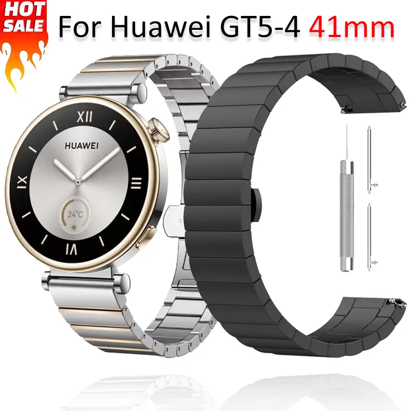 18mm Luxury Stainless Steel Replacement Wristband