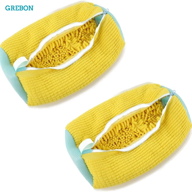 Reusable Shoe Washing Bag Protection Washing Machine Shoe Laundry Bag Cleaning and Care Anti-Deformation Lazy Shoe Cleaning Tool 4
