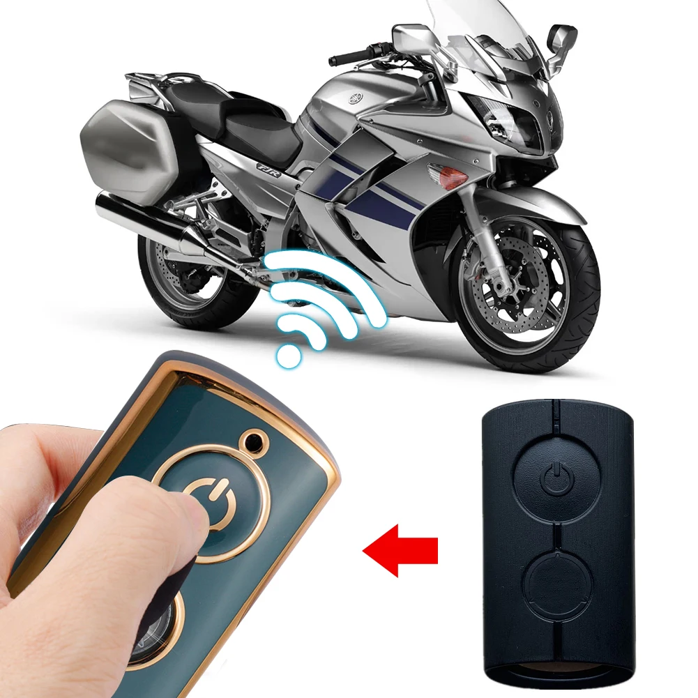 Key Case Cover Key Case Car Key Shell TPU Car Remote Key Case Cover Shell For Yamaha Nmax / NVX NVX155 XMAX XMAX300 QBIX AEROX JAUNS
