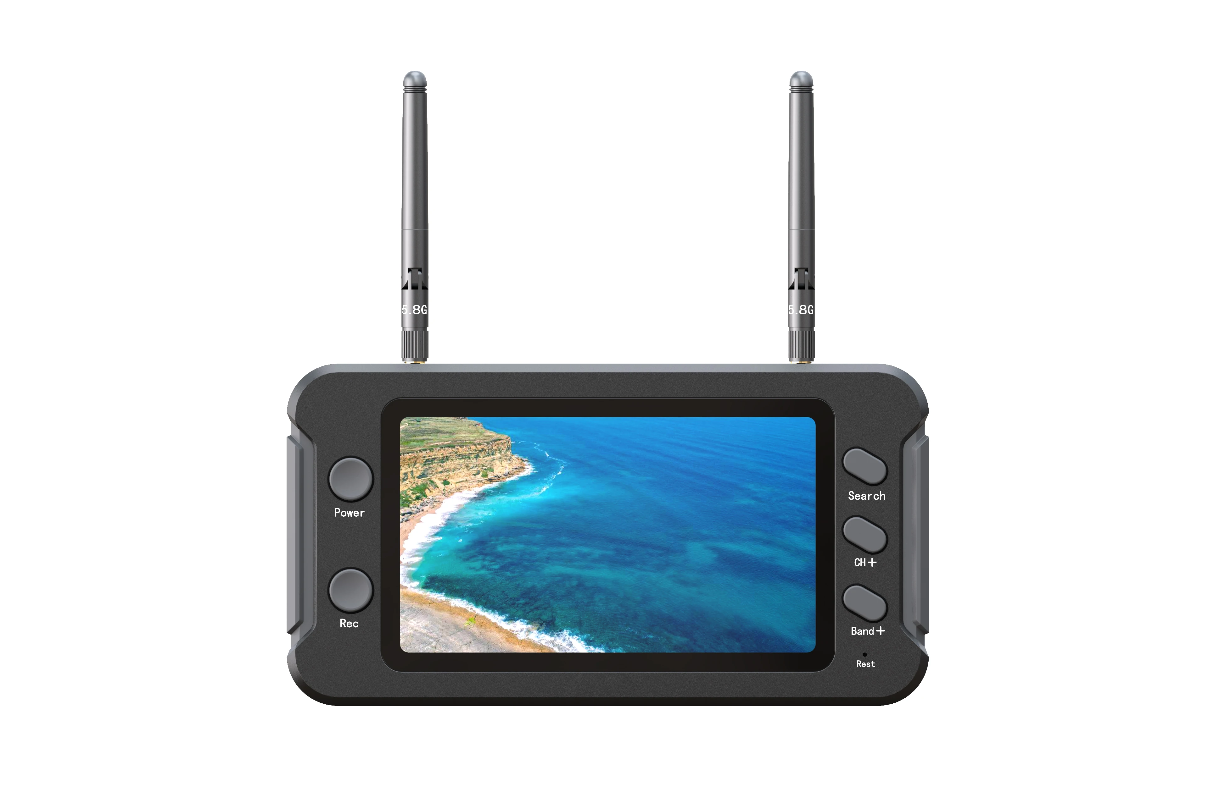 Kit FPV Analogique 5.8G 2W Caméra 1200TVL Moniteur DVR 4.3"