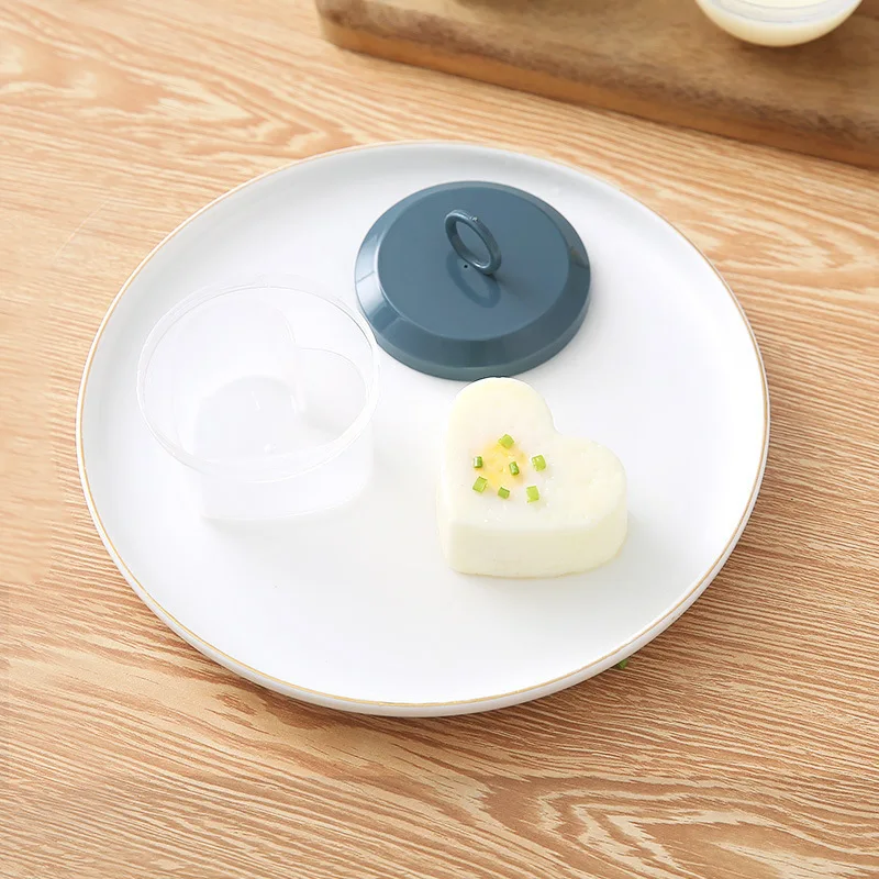 Egg Cooker With Brush Egg Boiler Poacher Mold 4Pcs/Set For Kid Baking Mold Kawaii Kitchen Kitchen Accessories egg cooker egg boiler mold cup silicone egg poacher egg poacher