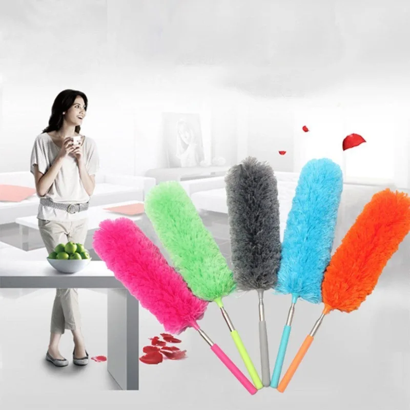 Adjustable Microfiber Dusting Brush Extend Stretch Feather Home Duster Air-condition Car Furniture Household Cleaning Brush cleaning duster,telescopic duster brush,microfiber duster brush,telescopic dust brush,microfiber dust brush,telescopic dust remover